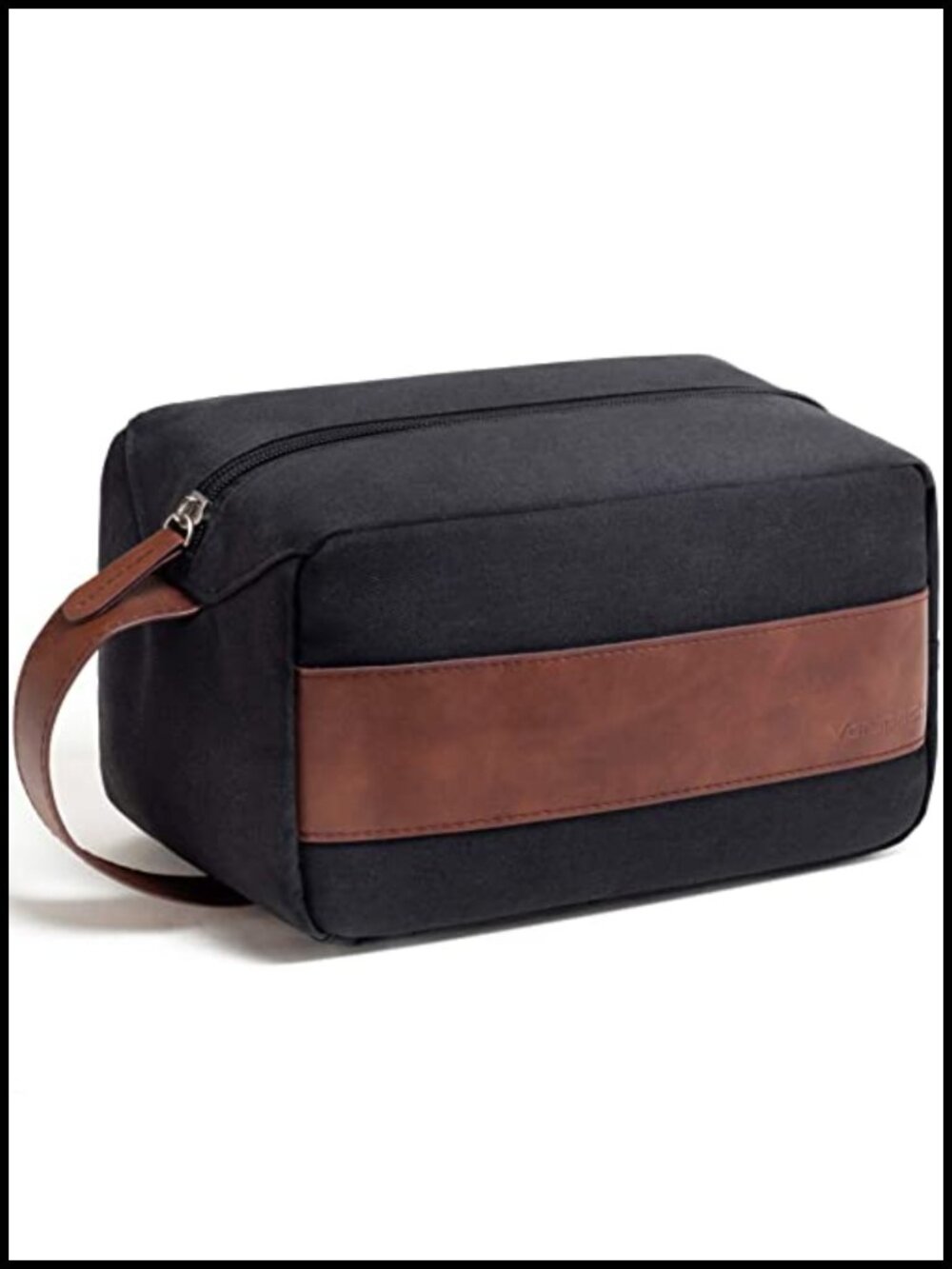 Water Resistant Polyester Travel Toiletry Bag Large Capacity Zipper